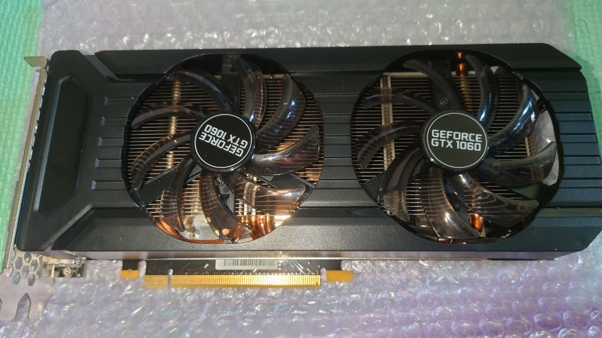 GeForce GTX1060 6GB DUAL Palit 動作確認済み グラフィックボード