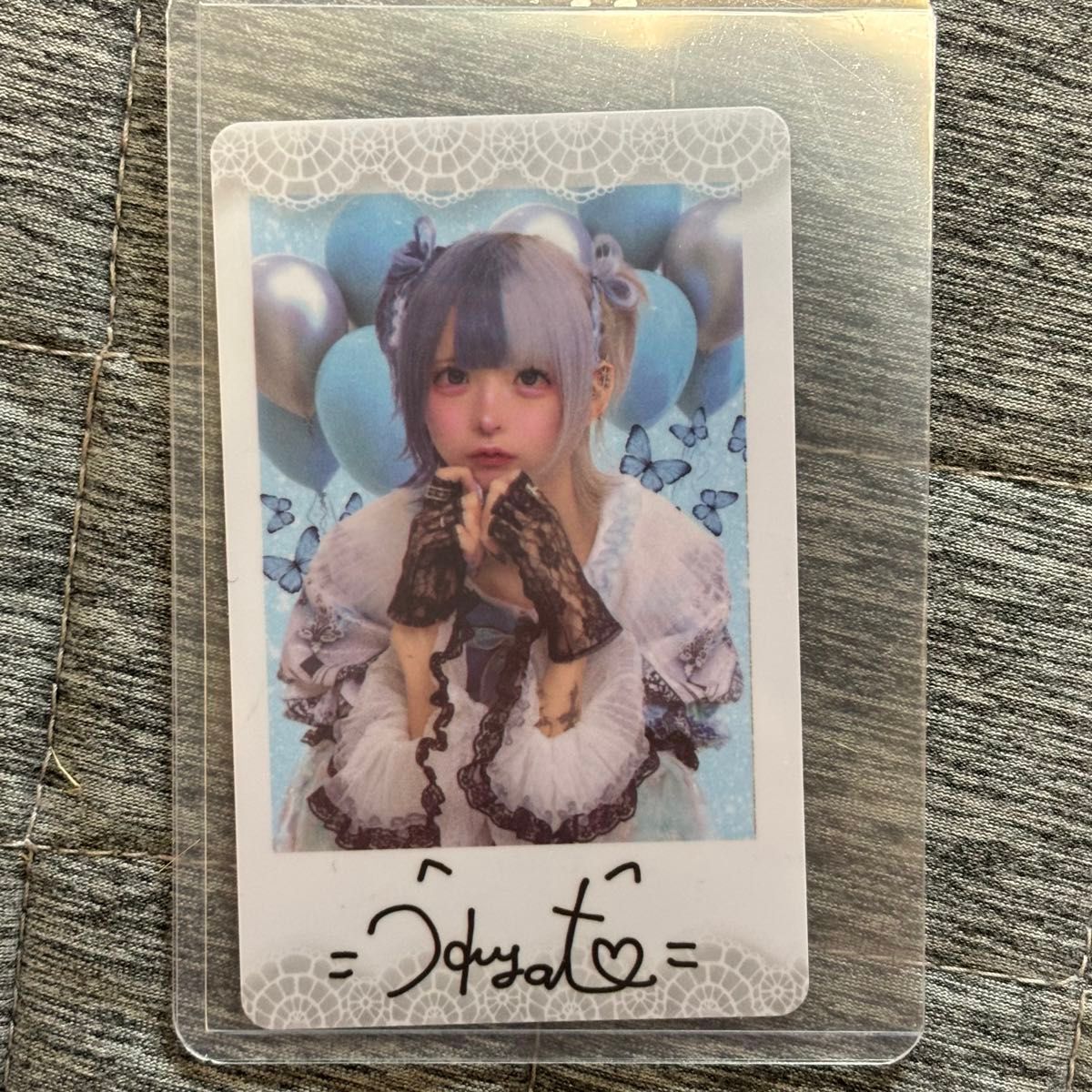 らぶしっく はやて チェキ トレカ Half Anniversary LIVE チェキ風