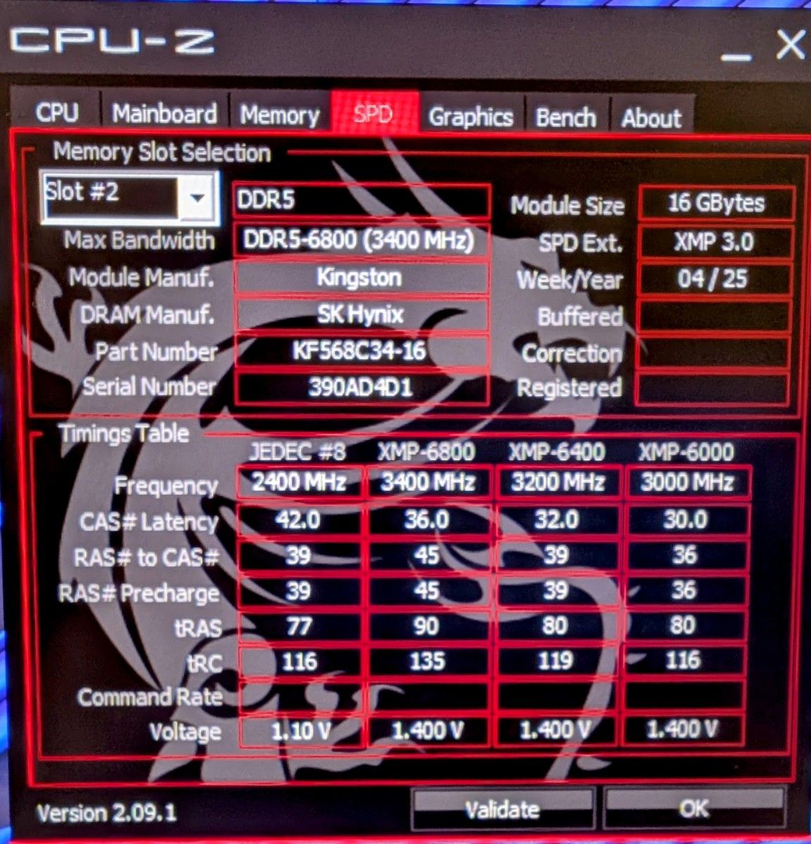 国内正規品】Kingston DDR5-6800 KF568C34BBK-32 【公式通販】