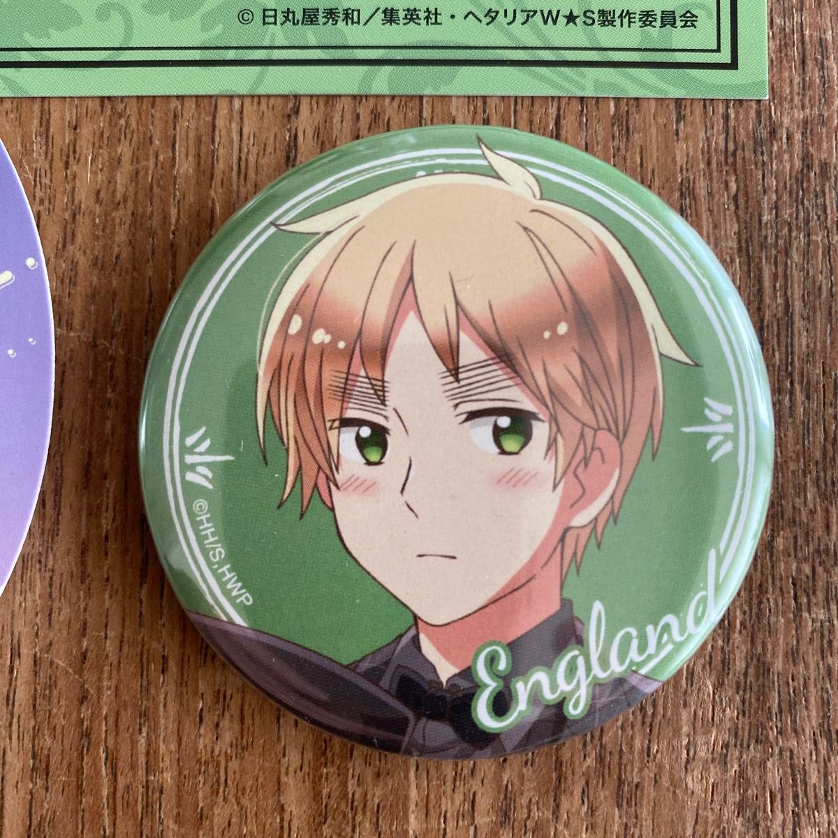 ヘタリア缶バッジ＆コースター＆ポストカードセット イギリス｜Yahoo