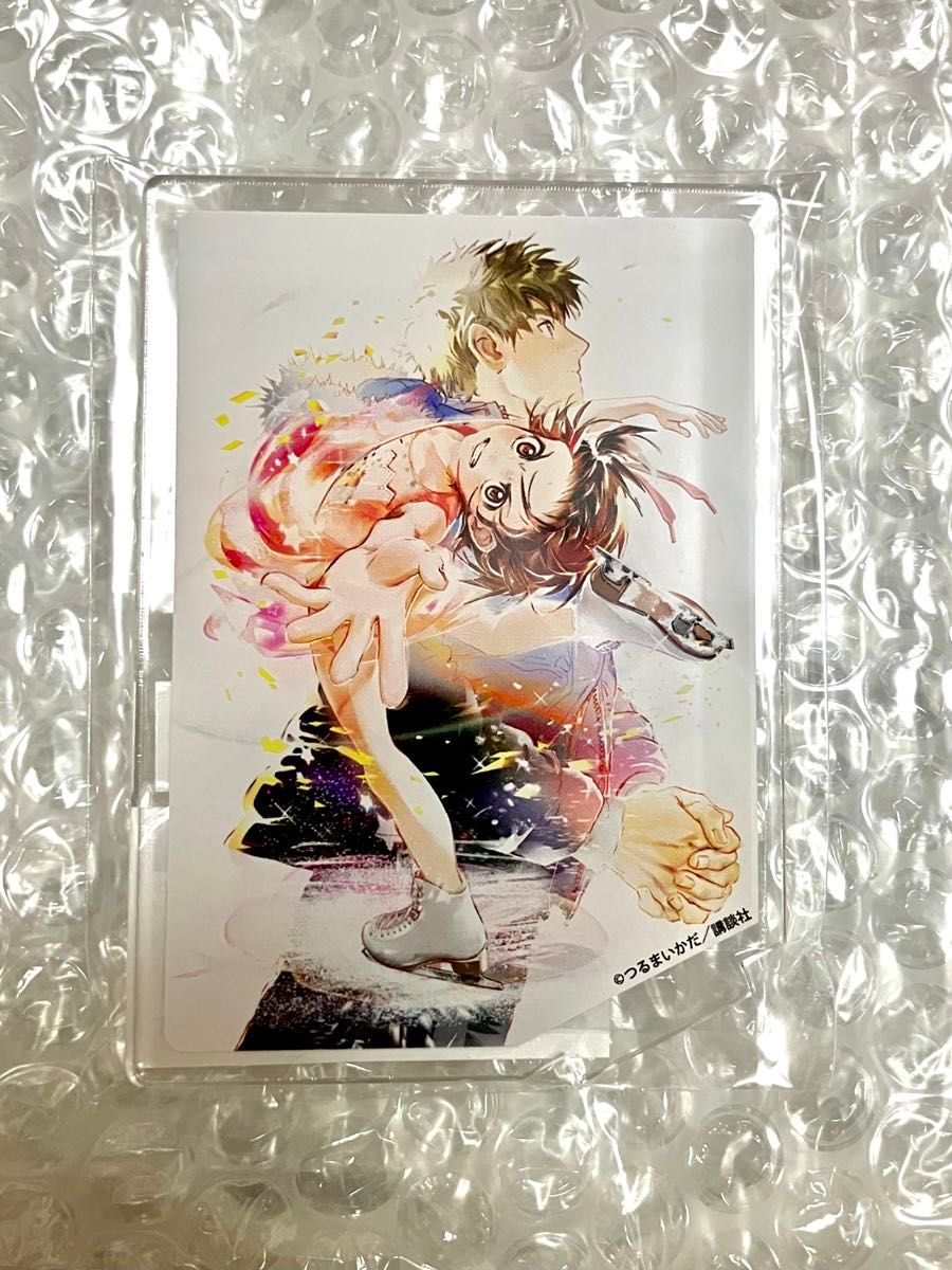 メダリスト』マンガ展 スクエアスタンド 03 結束いのり＆明浦路司