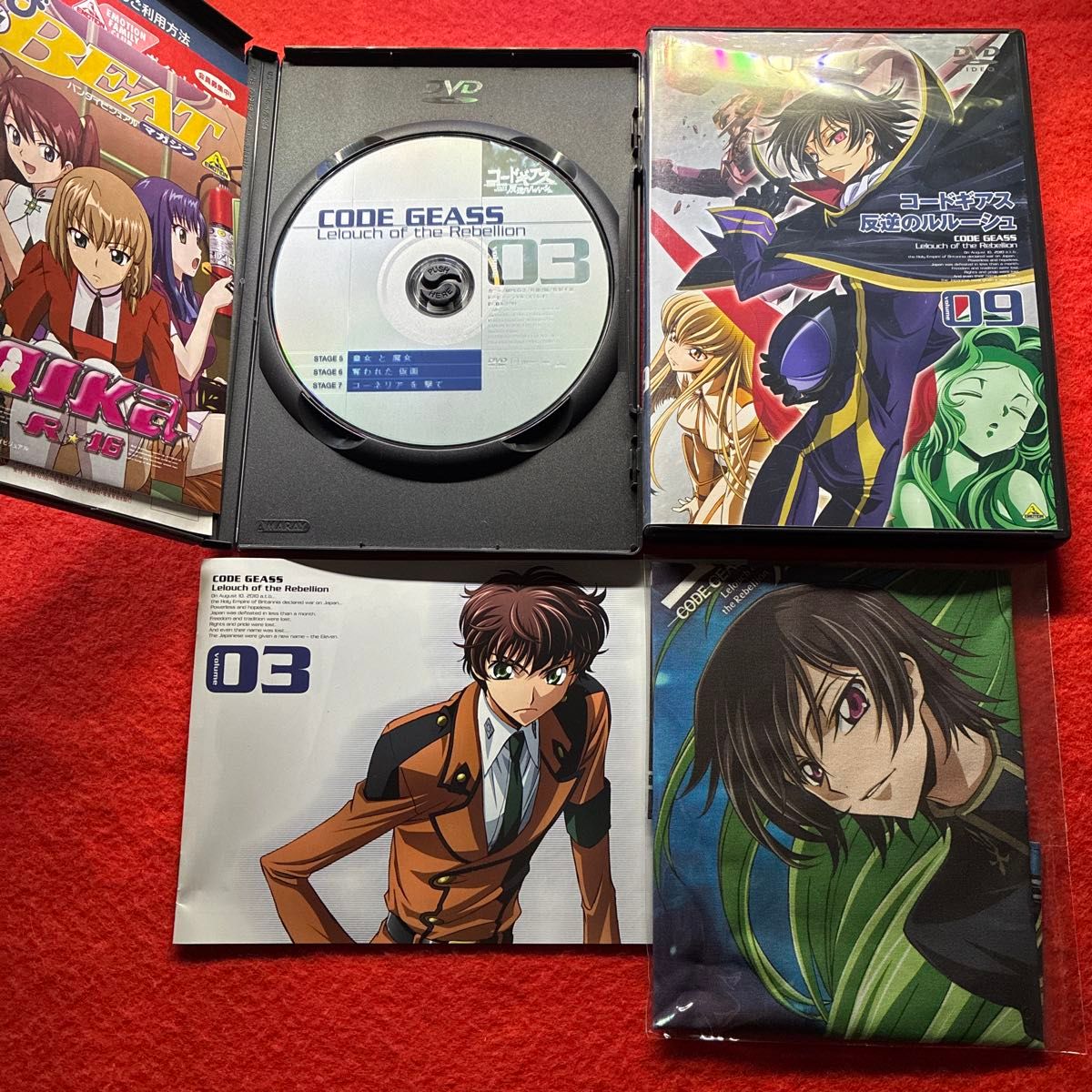 コードギアス 反逆のルルーシュ 全9巻 dvd box｜Yahoo!フリマ（旧
