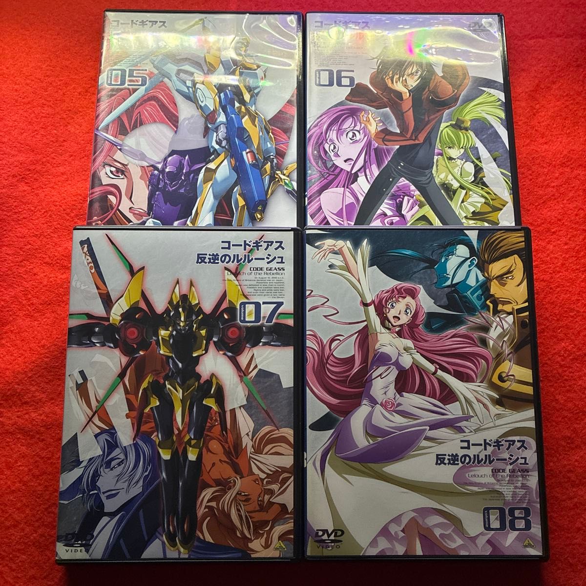 コードギアス 反逆のルルーシュ 全9巻 dvd box｜Yahoo!フリマ（旧