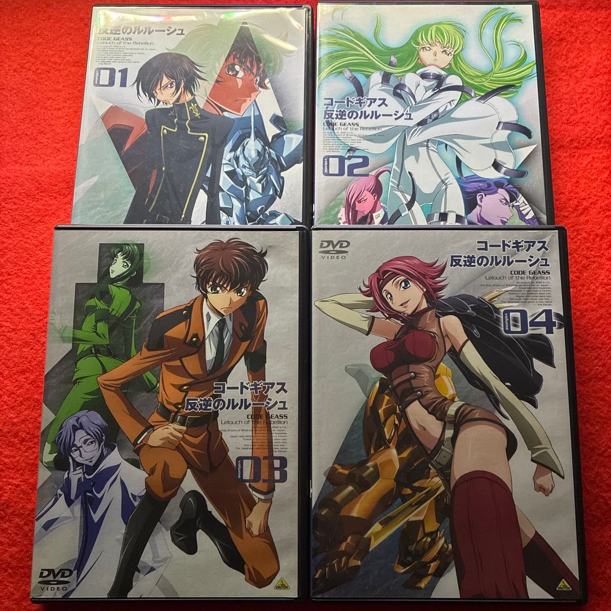 コードギアス 反逆のルルーシュ 全9巻 dvd box｜Yahoo!フリマ（旧
