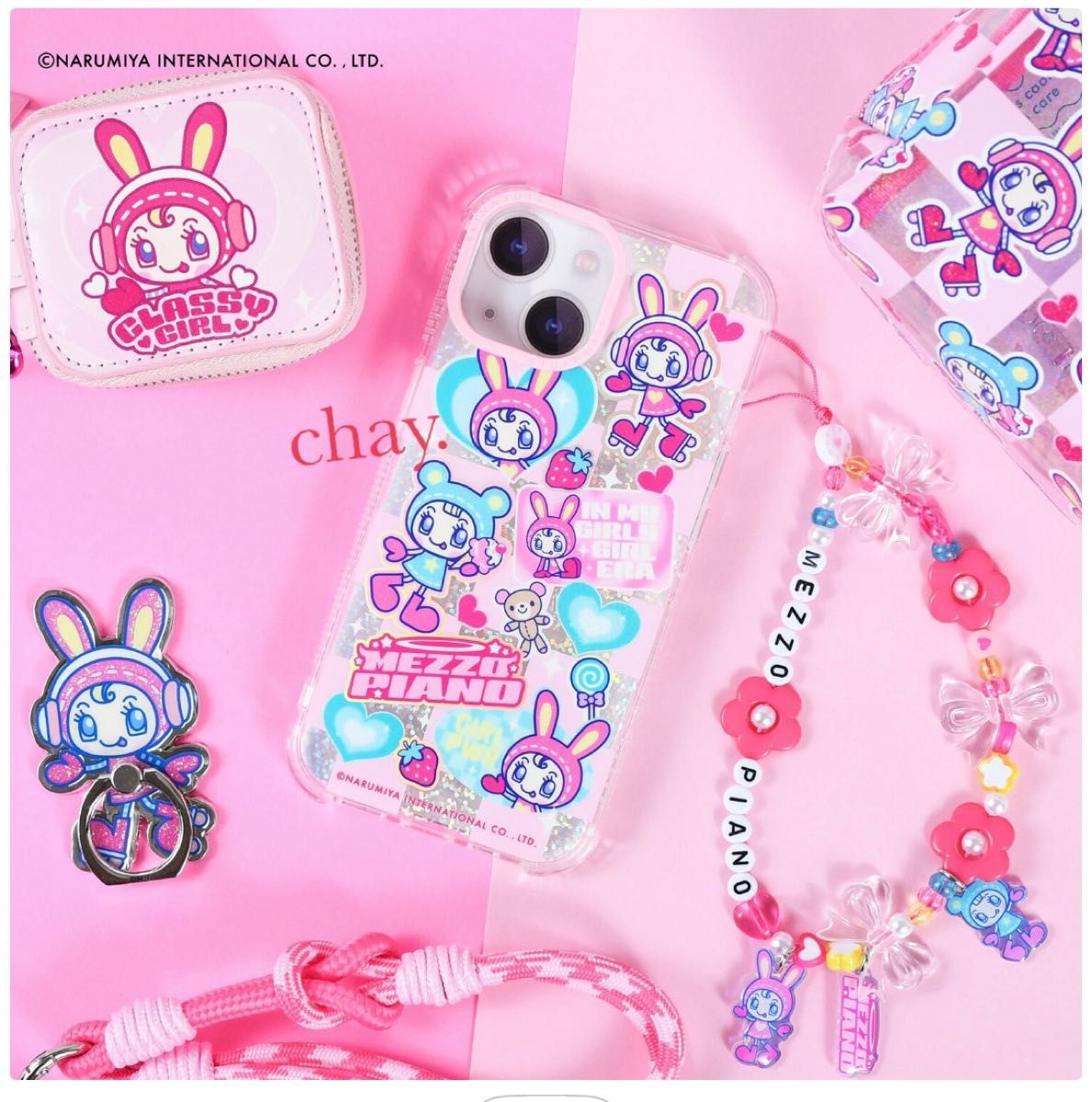 メゾピアノ スマホケース スキニーディップ iPhone 16Pro iPhoneケース