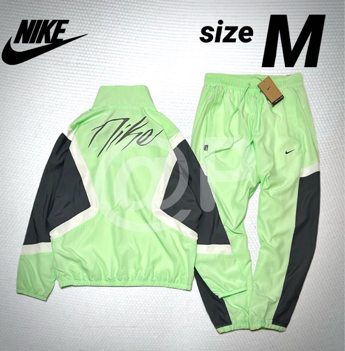 M 新品 NIKE ナイキ ウーブン 上下セット ジャケット パンツ