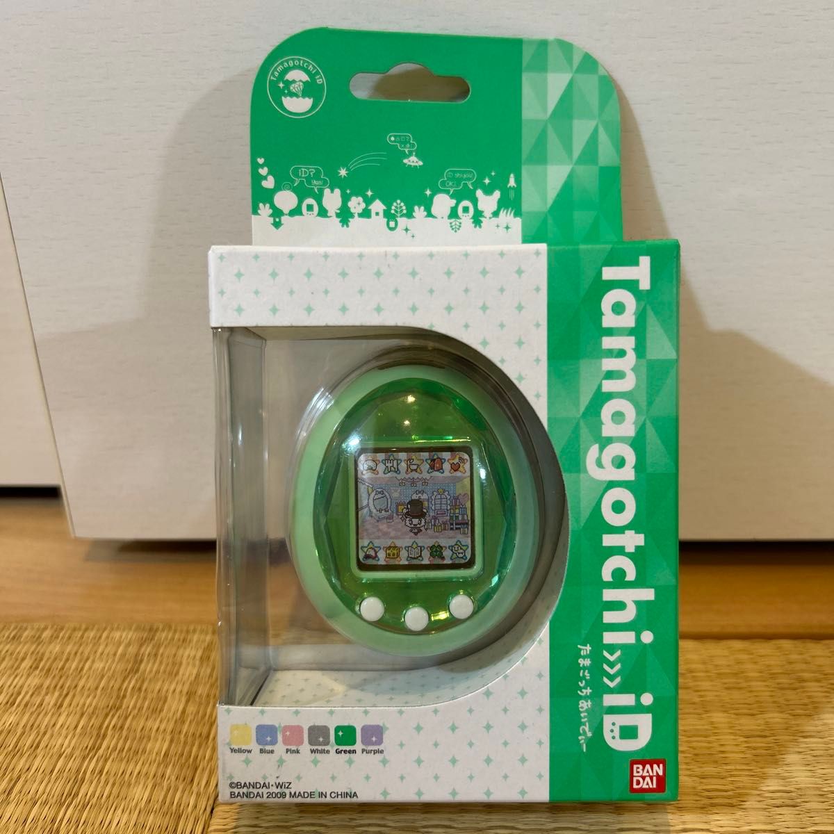 新品未開封】バンダイ たまごっち Tamagotchi iD グリーン（green