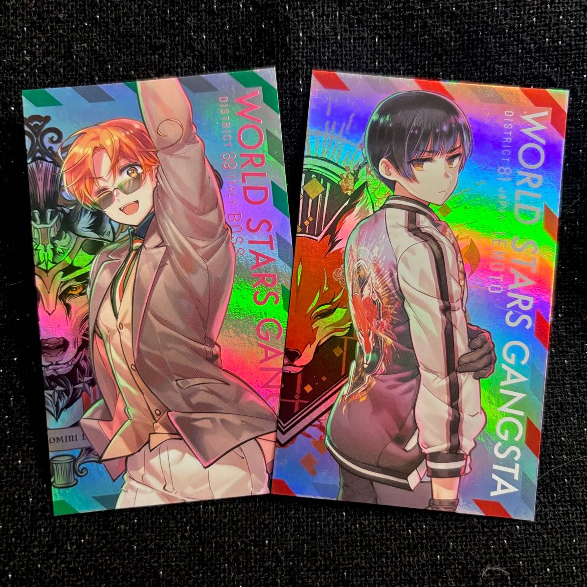 ヘタリア 日本 イタリア World Stars Gangsta 1巻特典 メタリック