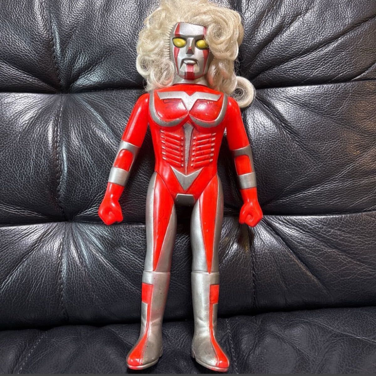 値下げ 【激レア】メガロマン ソフビ ビックサイズ 約30cm 当時物