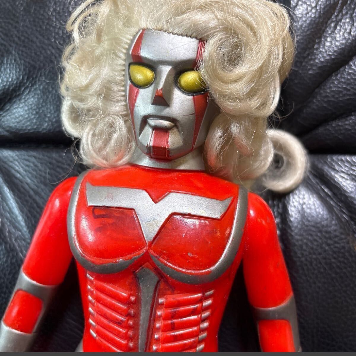 値下げ 【激レア】メガロマン ソフビ ビックサイズ 約30cm 当時物