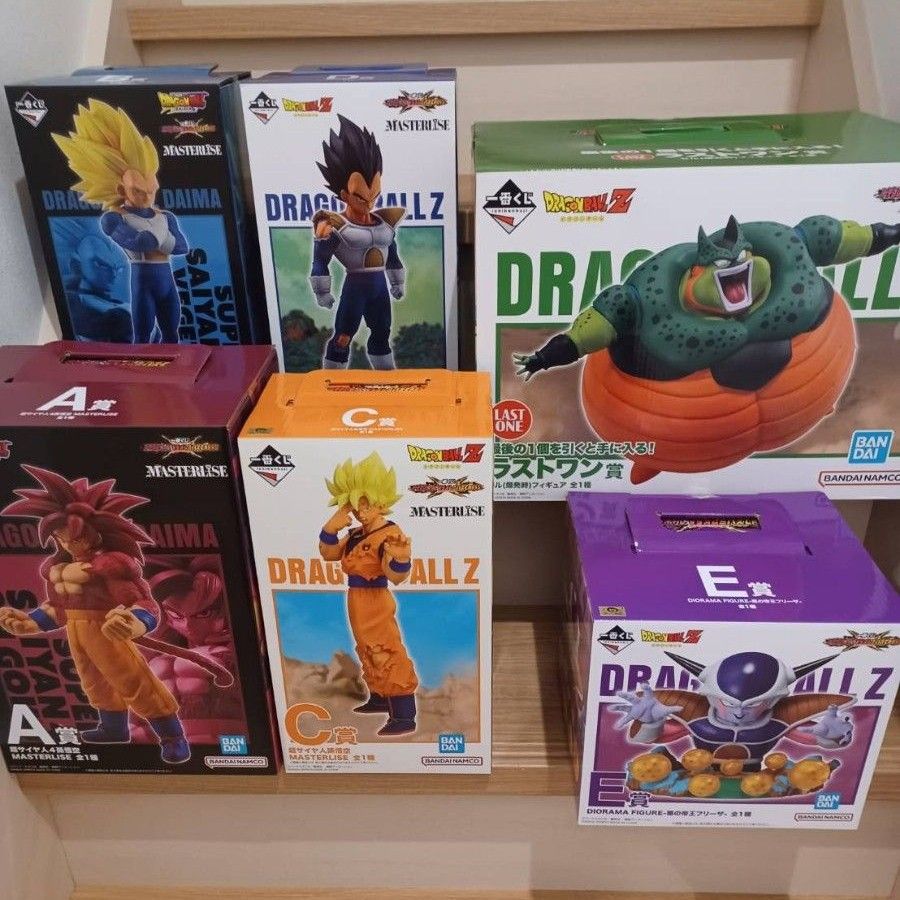 一番くじ ドラゴンボール フィギュア 孫悟空 ベジータ フリーザ セル