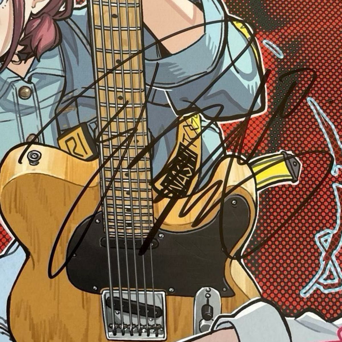 ガールズバンドクライ トゲナシトゲアリ B2ポスター 直筆サイン｜Yahoo