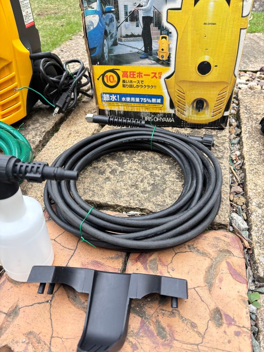 アイリスオーヤマ 高圧洗浄機 FI-608 強力洗浄パワー 静音タイプ 別売