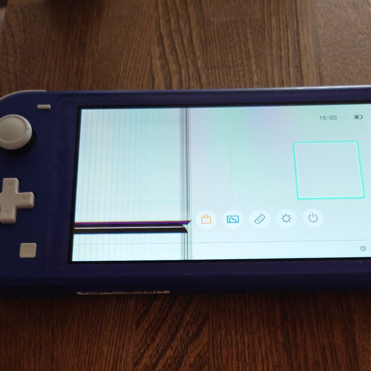 液晶割れ ジャンク品 NintendoSwitchLite ブルー 充電器込み｜Yahoo