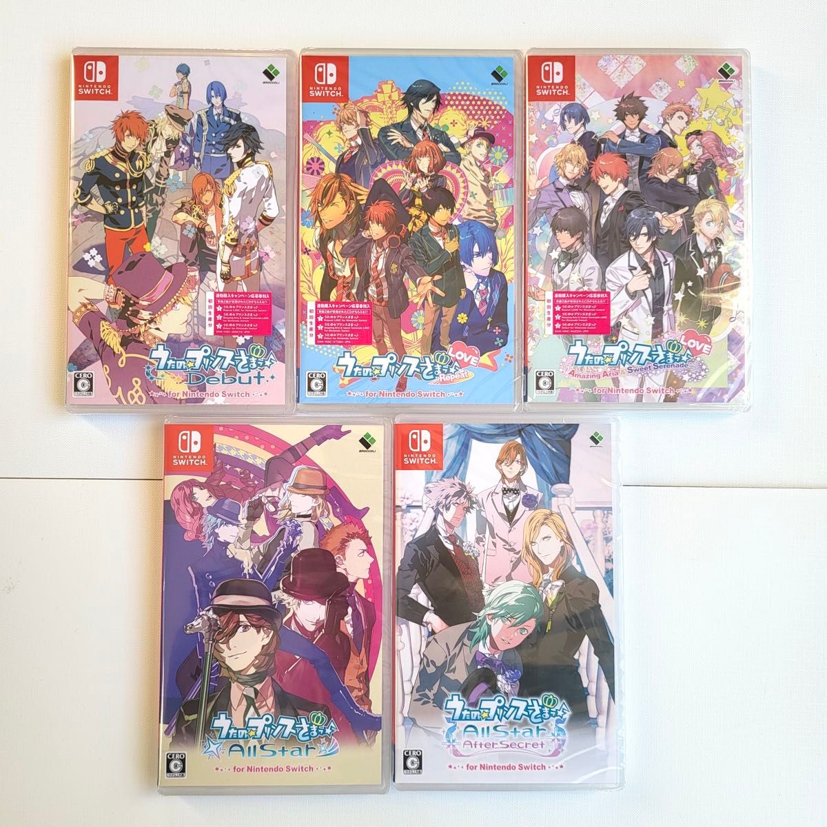 うたプリシリーズ Switchソフト コンプリートセット 5本｜Yahoo!フリマ