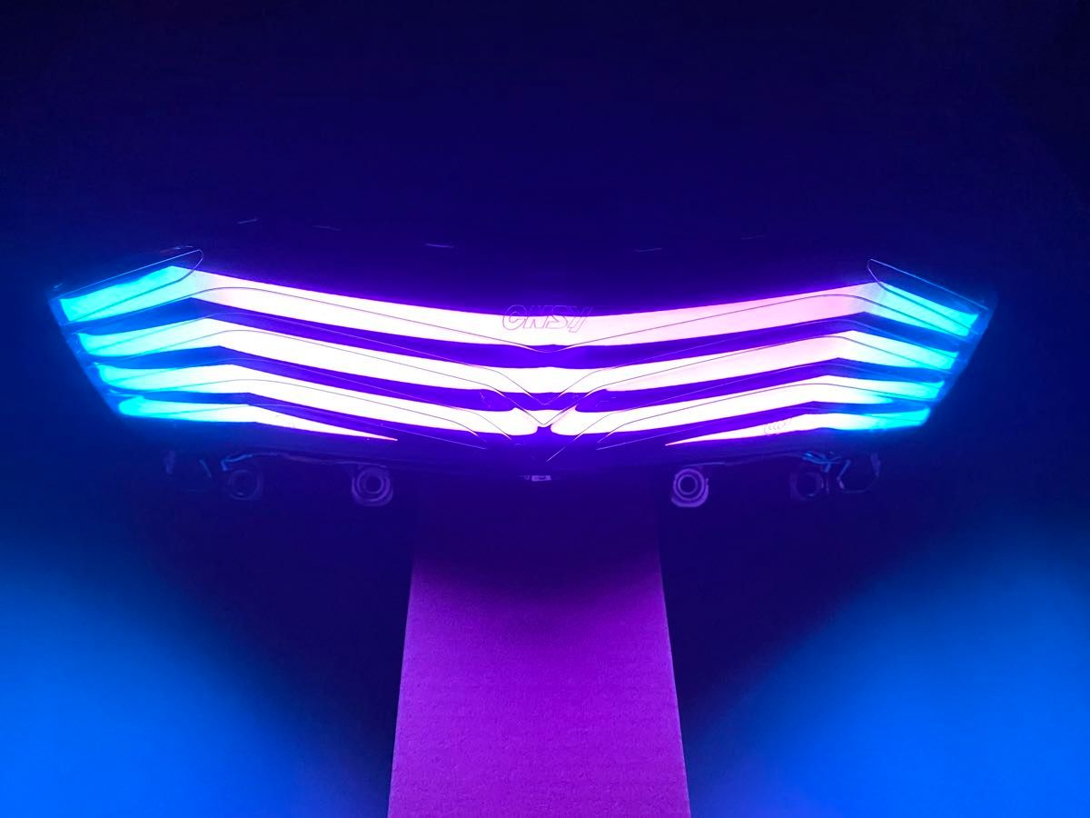 シグナスX 3型 LED ファイバーテールランプ シーケンシャル 7色