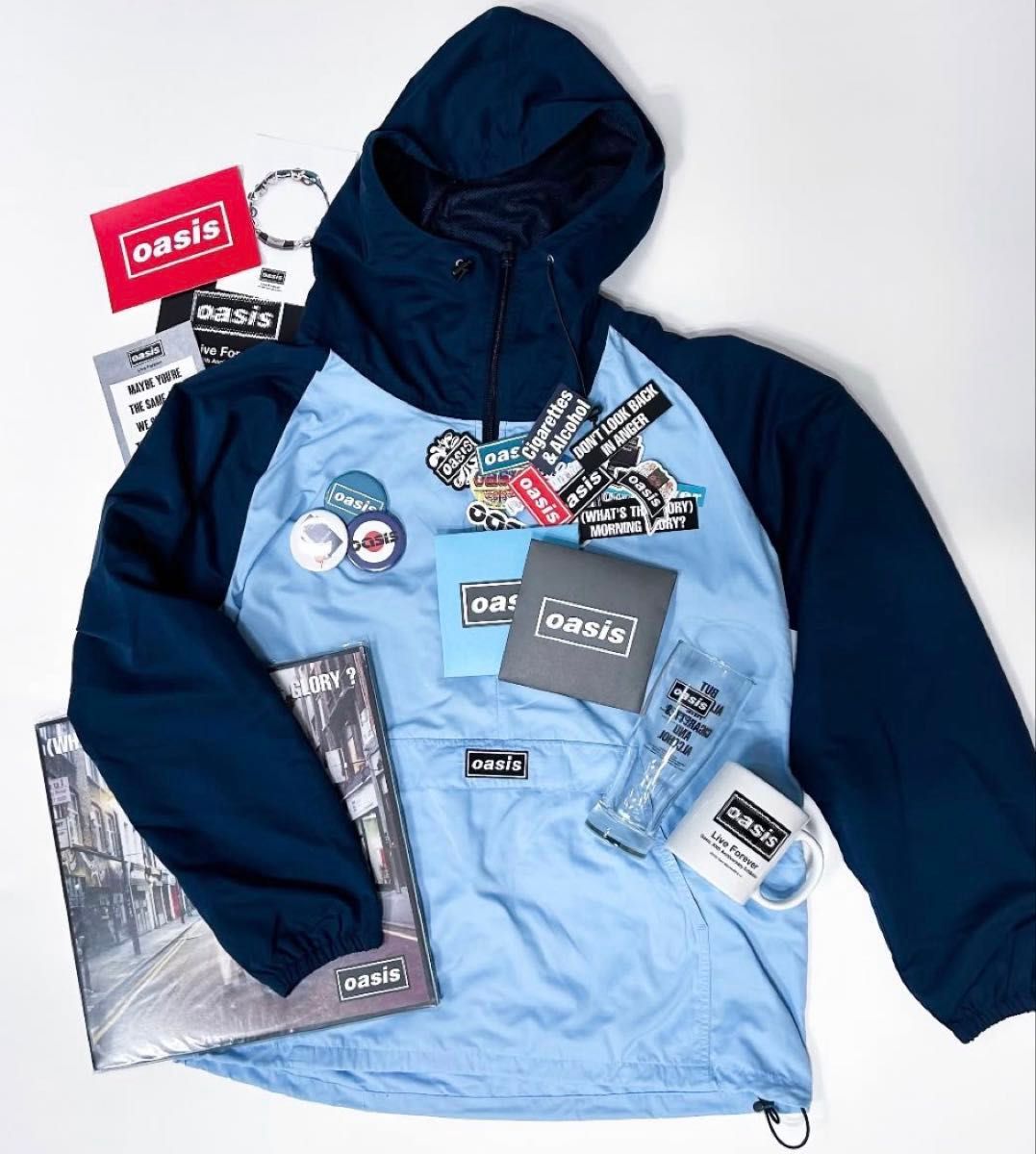 oasis】オアシス展限定アノラックパーカーliveforeverリアムギャラガー