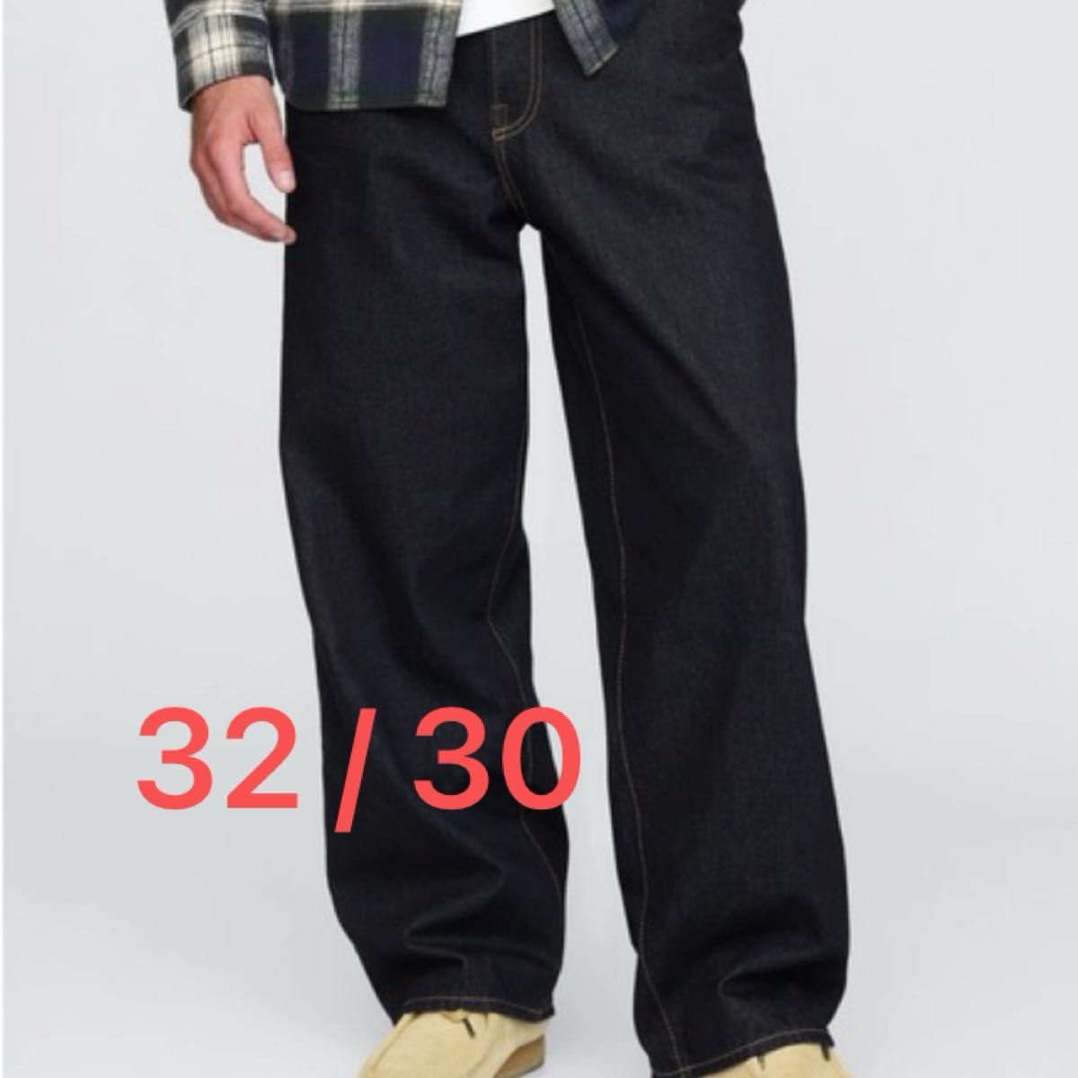 GAP ギャップ スーパーバギーデニム ダークリンス W32 L30 新品 タグ