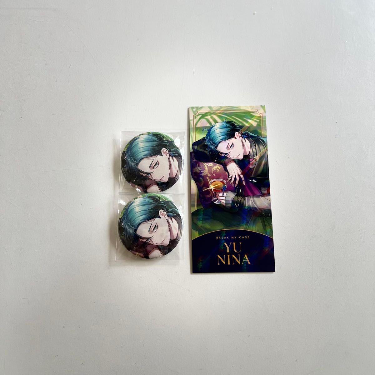 ブレマイ 1周年 缶バッジ クリアしおり 新名有｜Yahoo!フリマ（旧