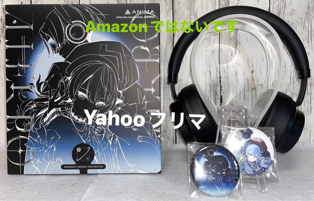 ANW03 ワイヤレスヘッドホン Midnight Grand Orchestra Ver 特典缶