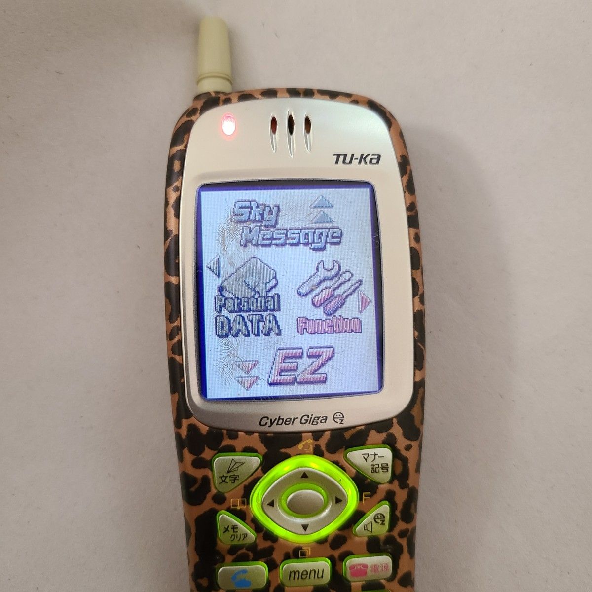 未使用】浜崎あゆみ 携帯電話 TU-KA TT03 ヒョウ柄 ガラケー｜Yahoo