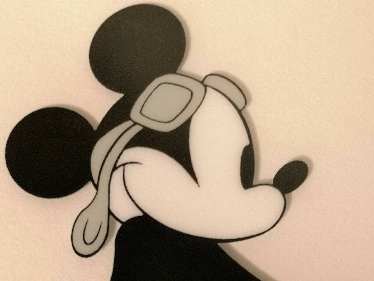 Disney ディズニー ミッキー ミニー セル画 原画 限定 レア 入手困難