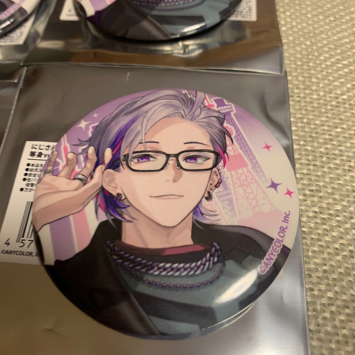 にじさんじ 7大タワーコラボ 缶バッジ 不破湊 4個｜Yahoo!フリマ（旧