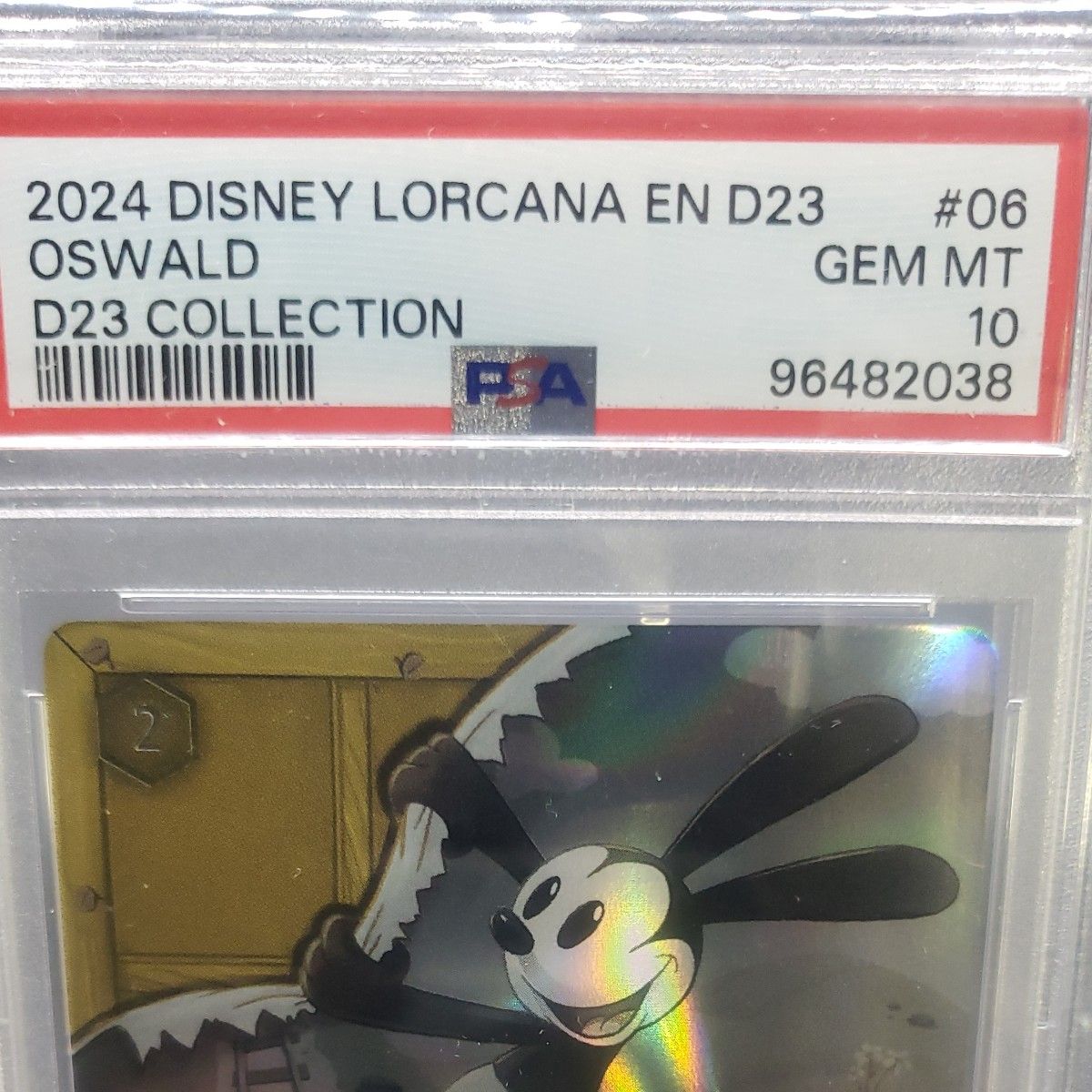 D23限定・PSA10】ディズニー ロルカナ OSWALD GEM MINT｜超希少 初期