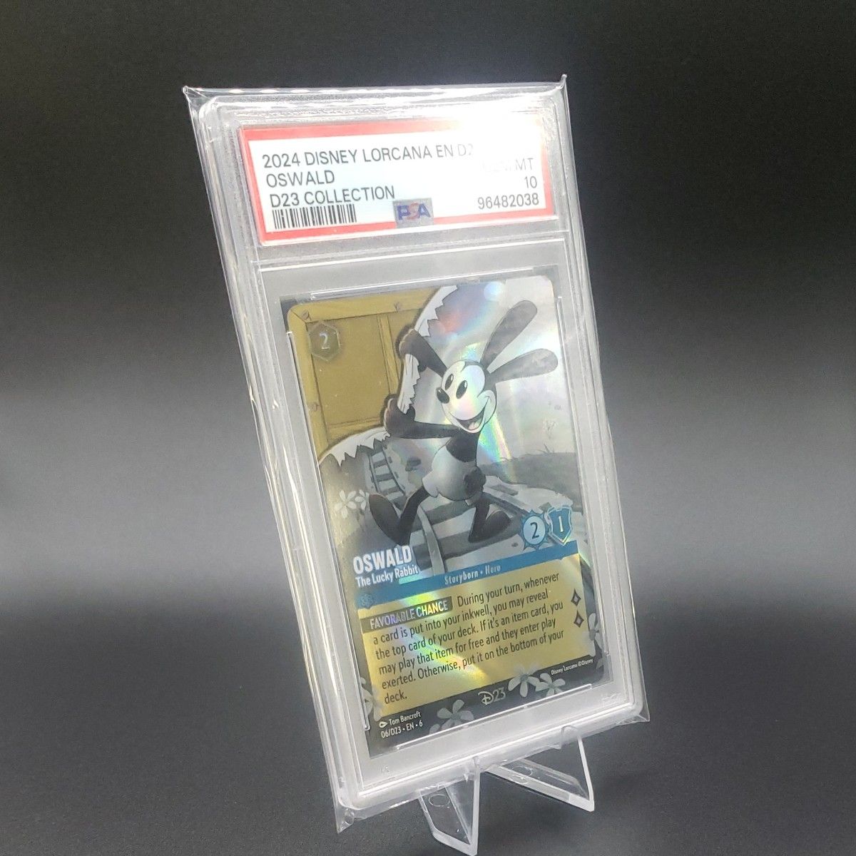 D23限定・PSA10】ディズニー ロルカナ OSWALD GEM MINT｜超希少 初期