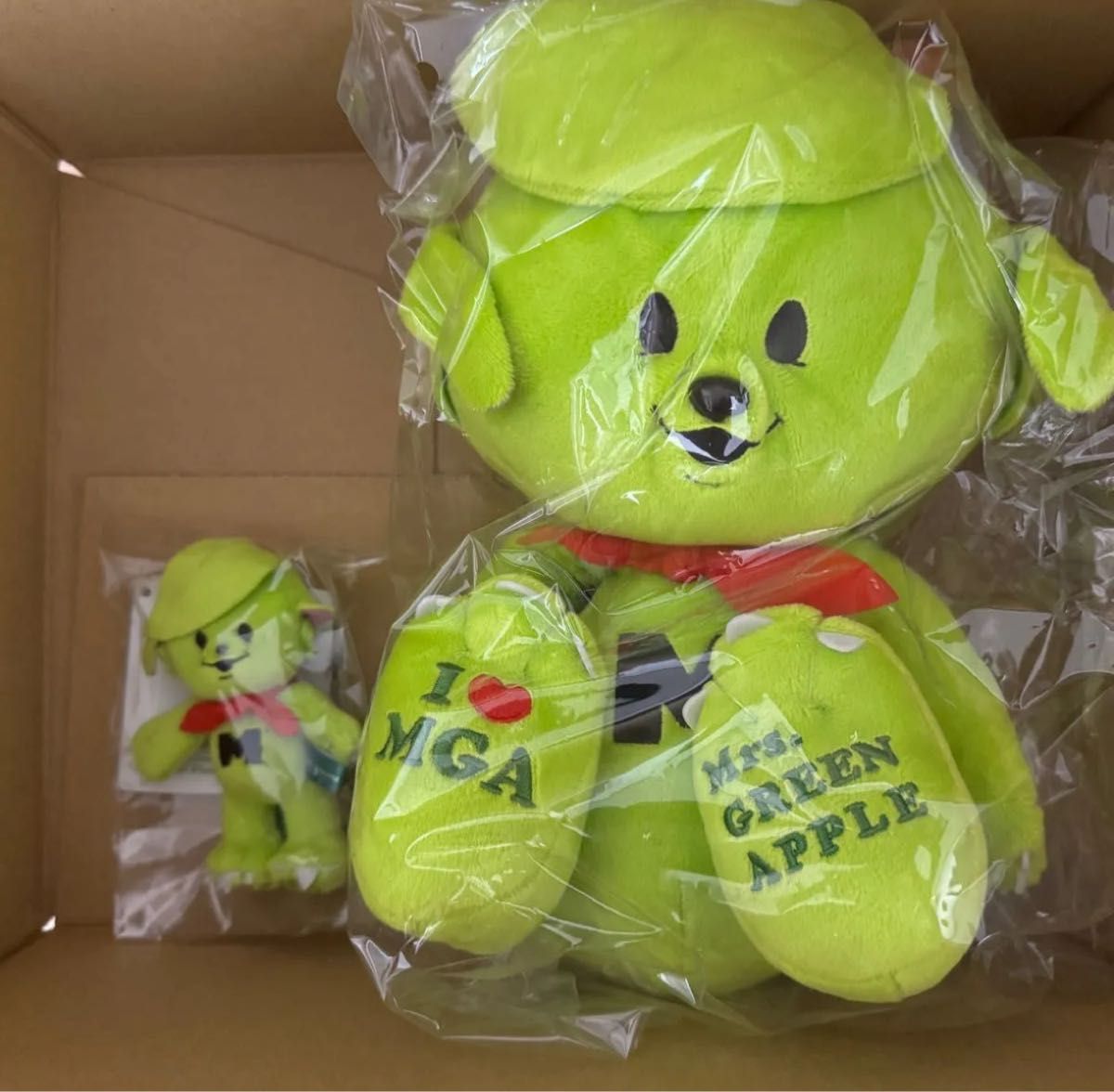 ミセスグリーンアップル ぬいぐるみ マスコット キーホルダー セット