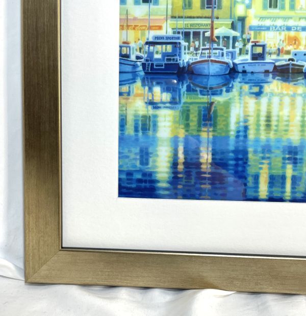 新品特価】笹倉鉄平 『カダケス』 大型ポスター高級イタリア額付