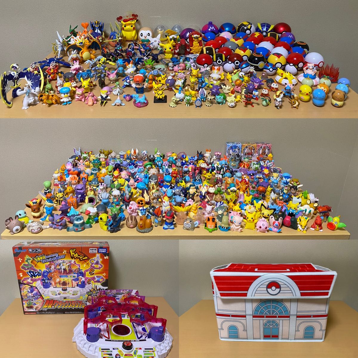 希少品】ポケモンキッズ モンコレ ガチャ 約450個 大量 まとめ売り