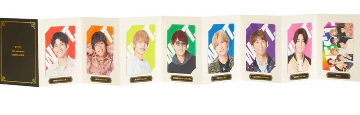 WEST 関西七色男大祭り アルバム風カードセット｜Yahoo!フリマ（旧