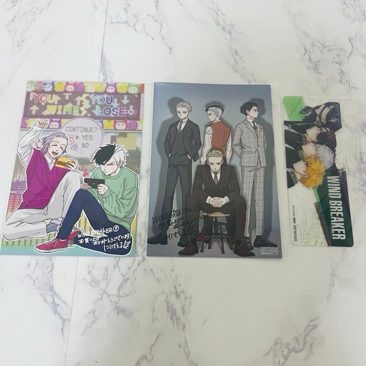 WIND BREAKER 漫画 1~21巻 特典 ポストカード付き 既刊全巻セット