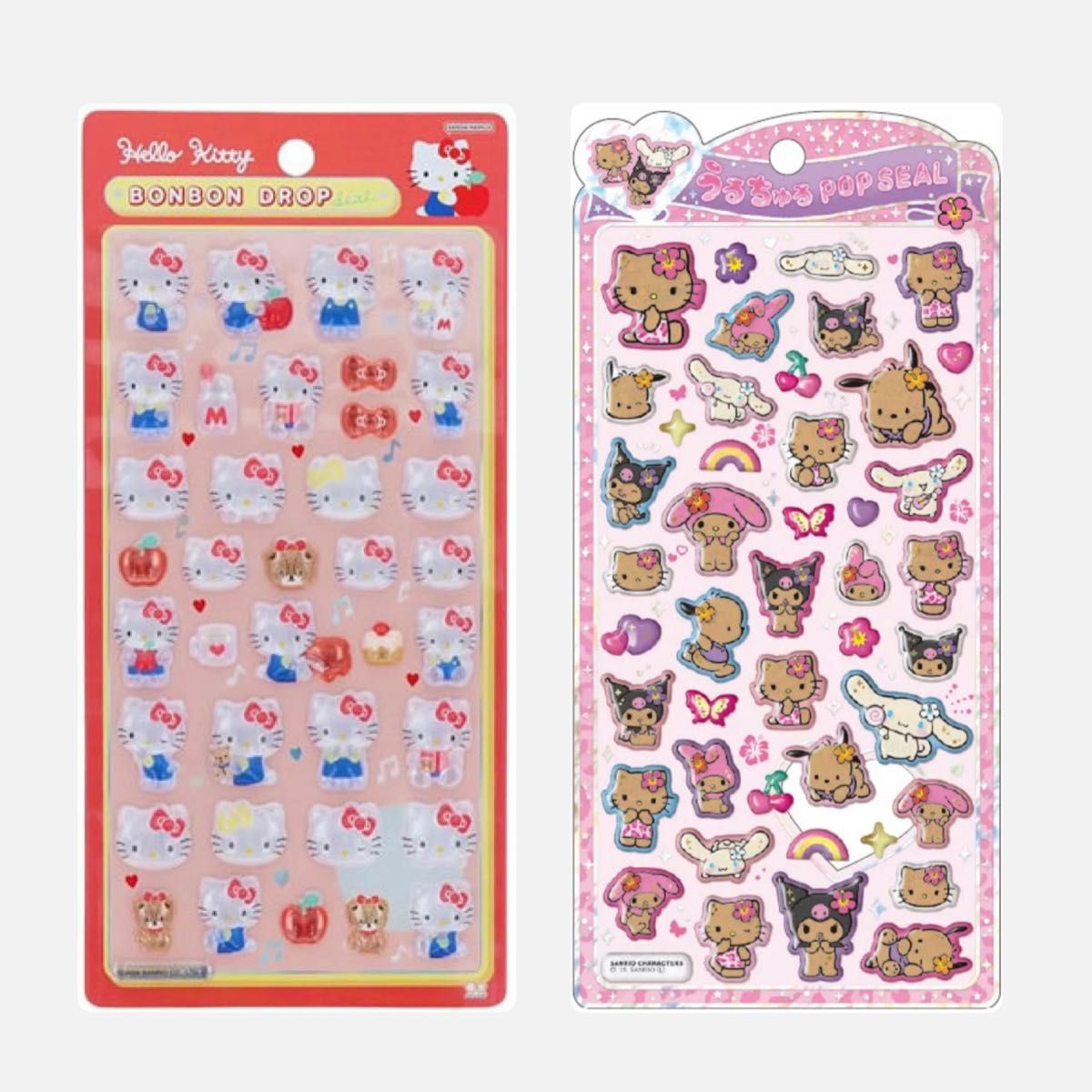 ボンボンドロップシール うるちゅるポップ 2点セット｜Yahoo!フリマ