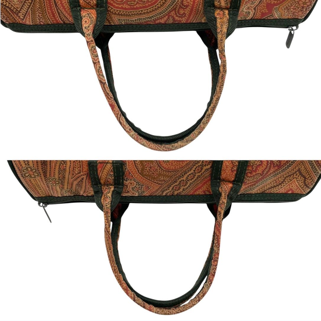 nma 様専用】ETRO エトロ ハンドバッグ ミニボストンバッグ ドラム型