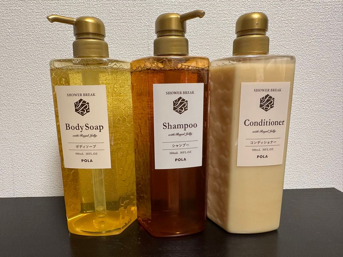 POLA ポーラ シャワーブレイク シャンプー&コンディショナー&ボディ