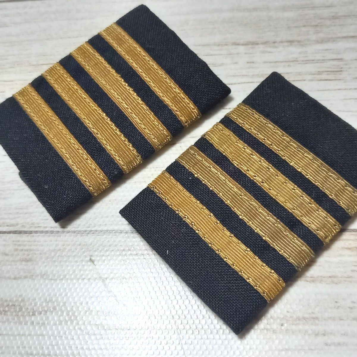 ANA 全日空 パイロットウイング バッチ 機長階級章セット｜Yahoo