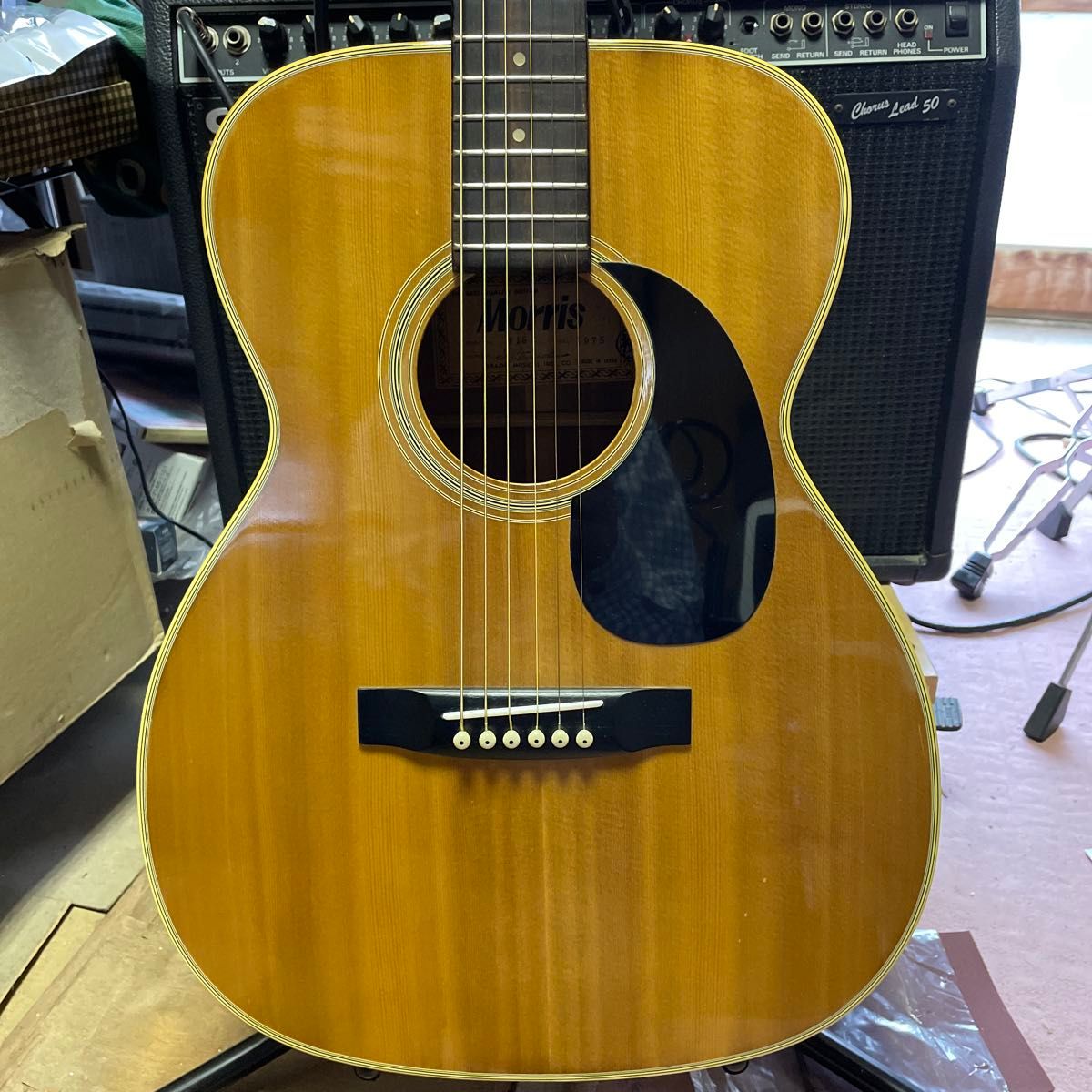 モーリス Morris F-15 寺田楽器製造 1975年 OOOサイズ サドル ブリッジ