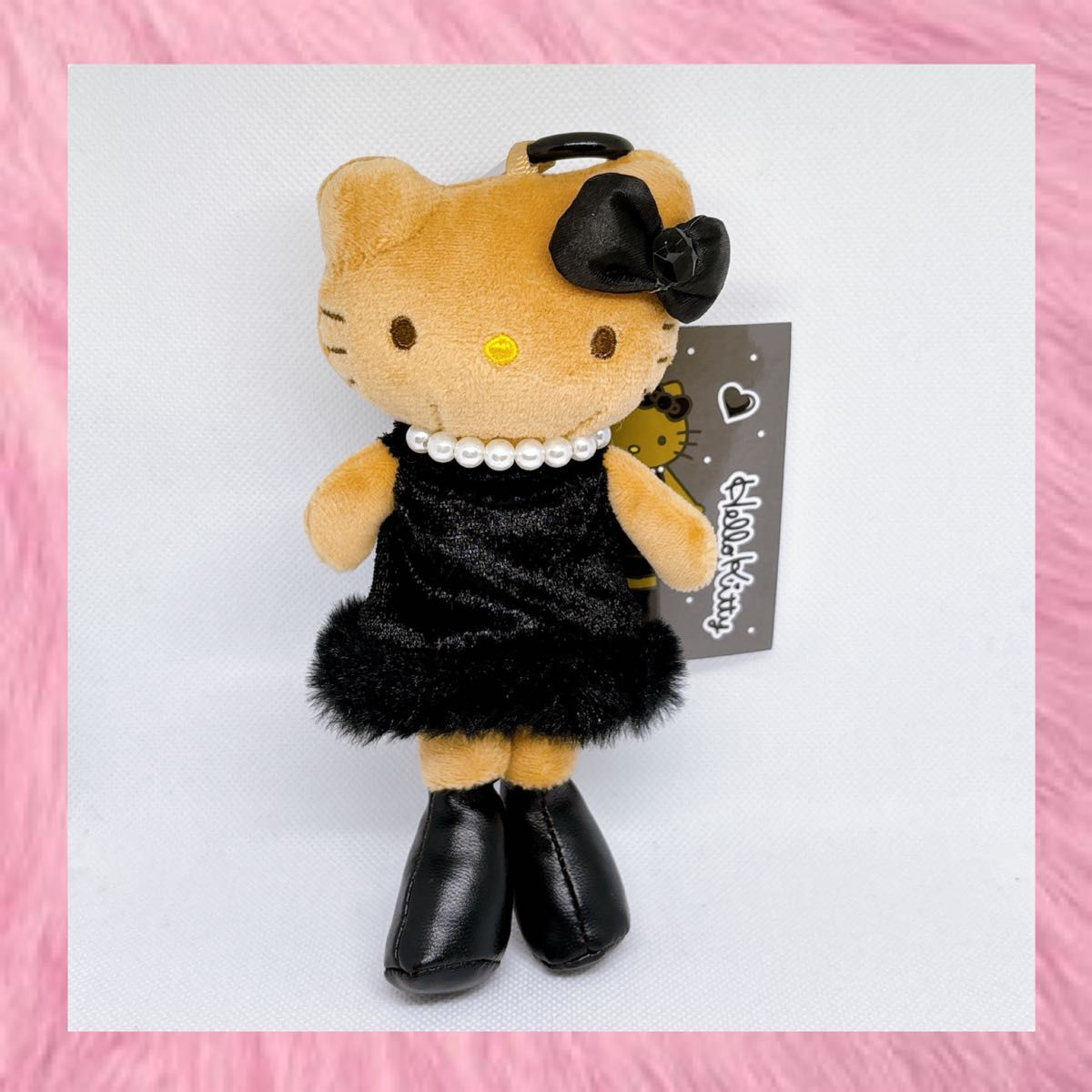 GOGOギャル スタイルアップマスコット 日焼けキティ 足長 黒 ハロー