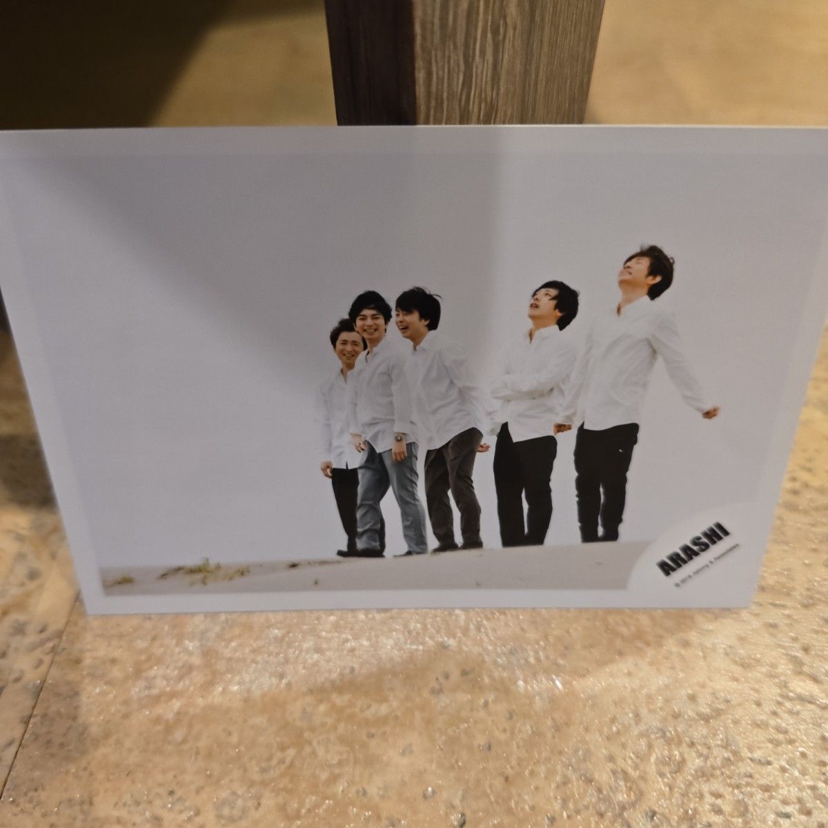 嵐 公式写真 松本潤 大野智 二宮和也 相葉雅紀 櫻井翔 集合 5×20