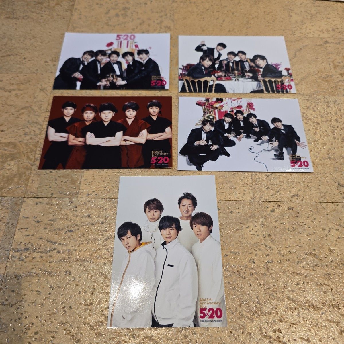 嵐 公式写真 5×20 大野智 櫻井翔 松本潤 二宮和也 相葉雅紀｜Yahoo