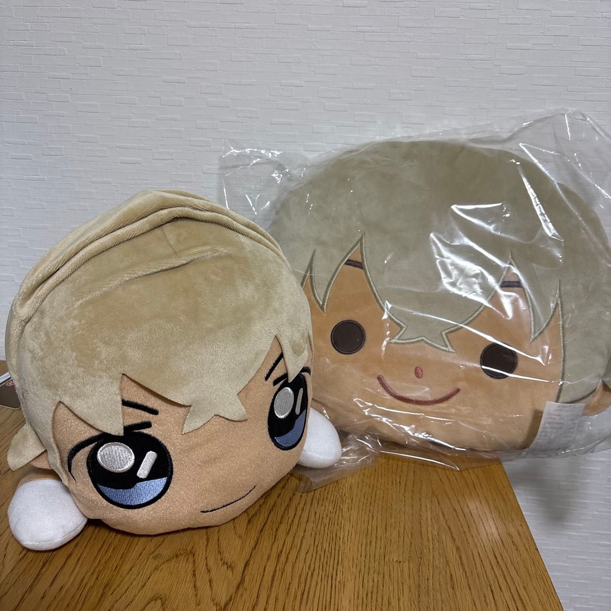 名探偵 コナン 安室 透 フェイス クッション ぬいぐるみ セット 新品