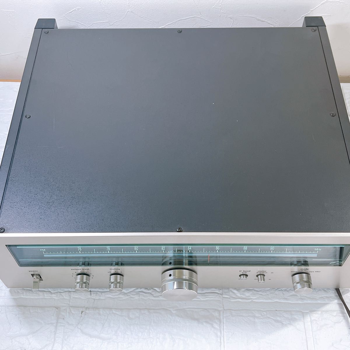 TRIO kt-7700 FMチューナー 7連バリコン FMステレオチューナー トリオ