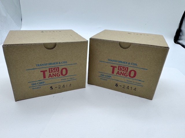 Yahoo!オークション - ISO TANGO/タンゴ S-2414 出力トランス 2点 真空
