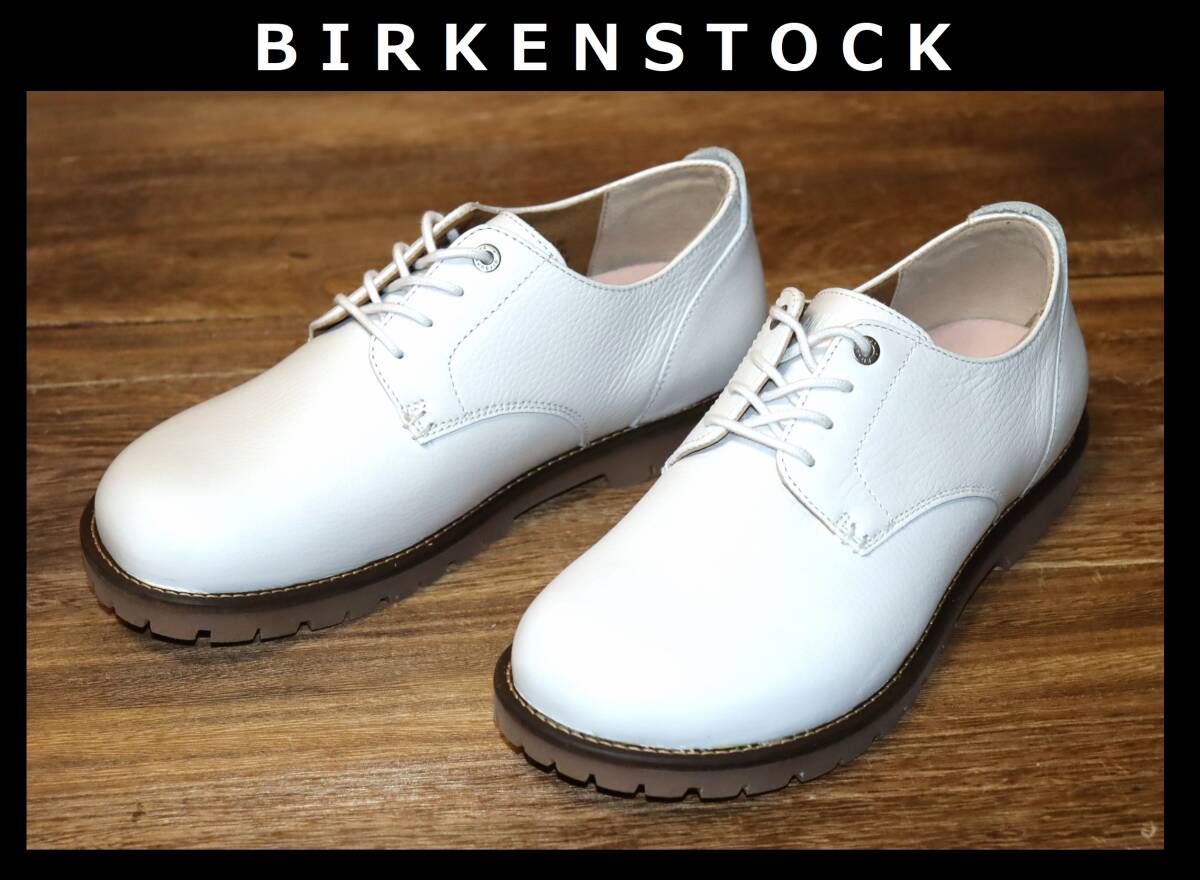 送料無料 即決【未使用】 BIRKENSTOCK ギルフォード ホワイト