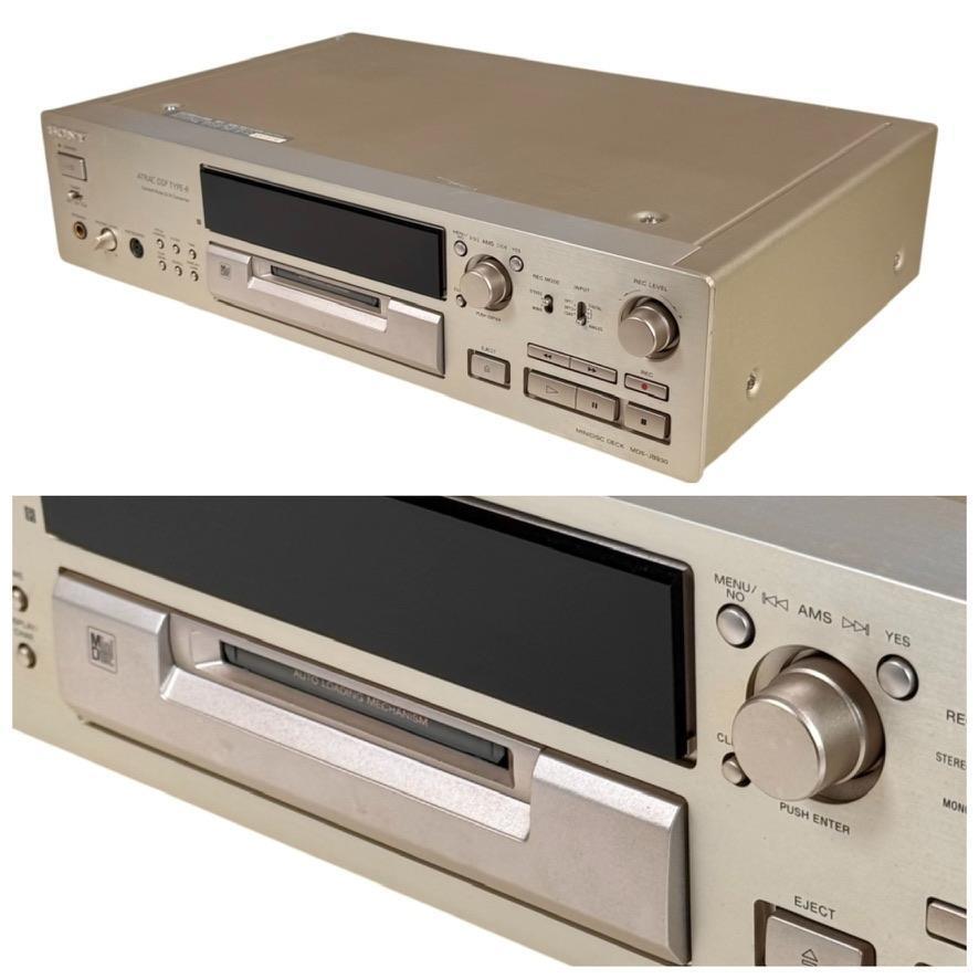 ソニー MDS-JB930 ミニディスクデッキ ゴールド ソニー MDS-JB930 ミニ