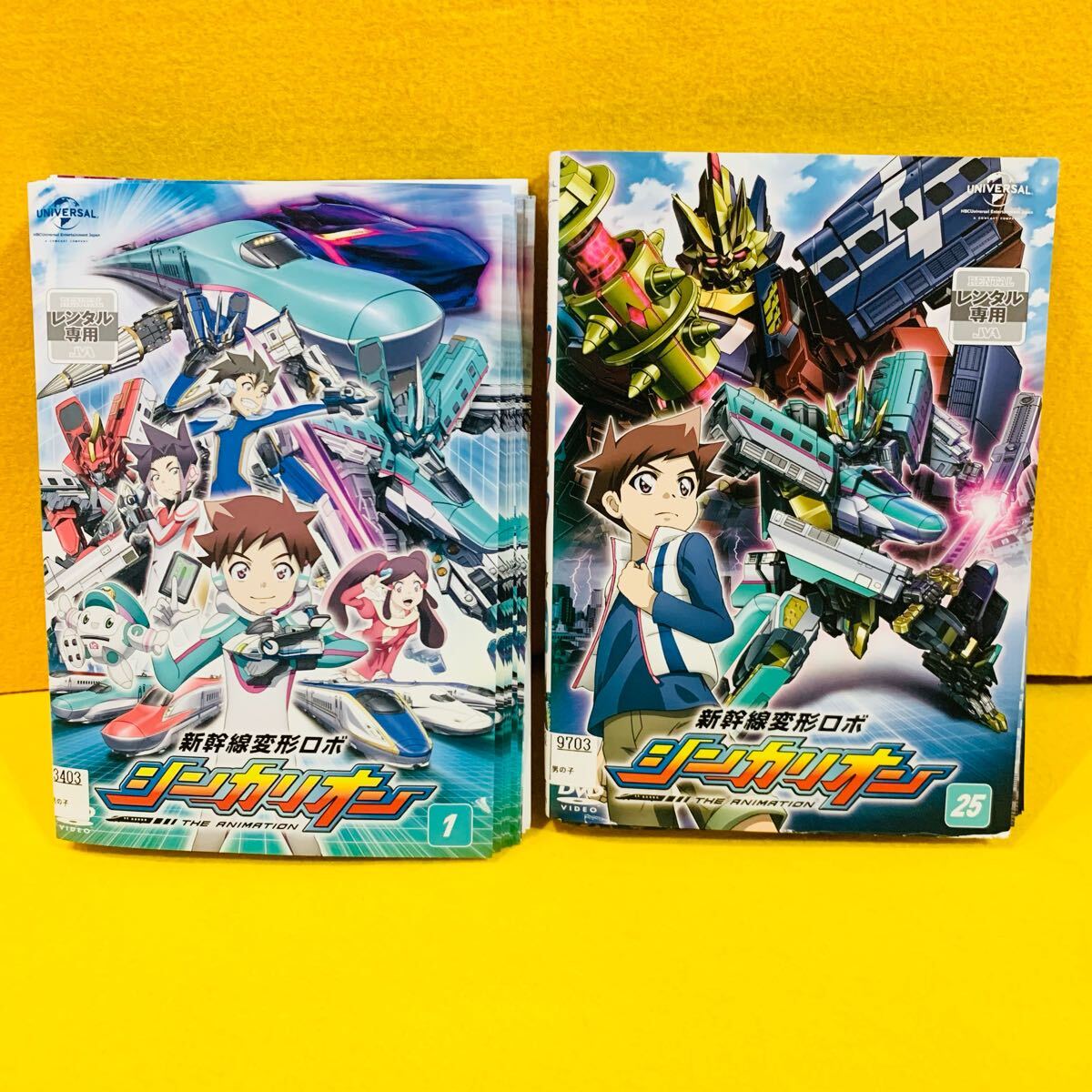 新幹線変形ロボ シンカリオン DVD 全25巻 全巻セット アニメ｜Yahoo