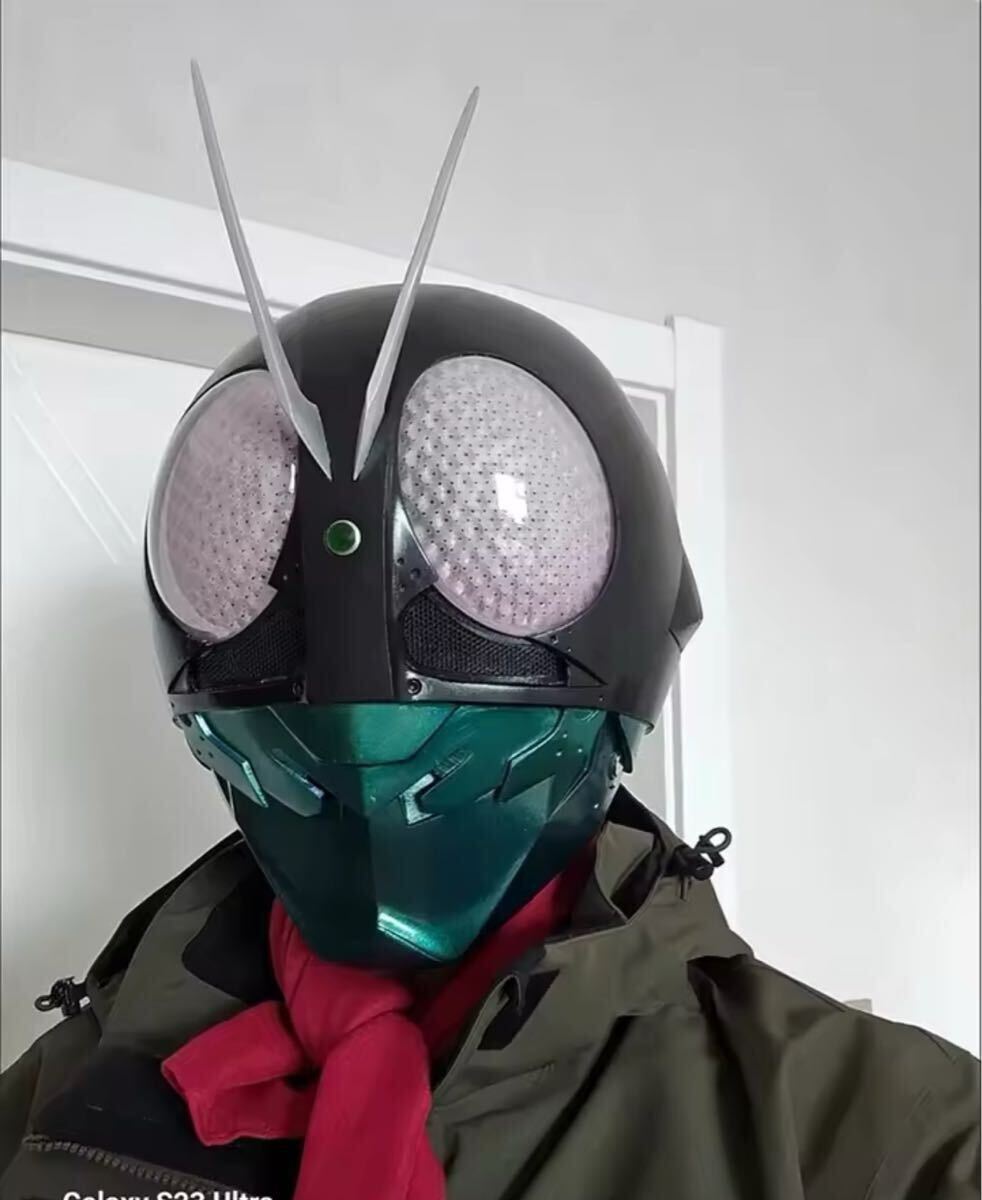 送料込み シン仮面ライダー 1号ライダー 1/1マスク コスプレ アトラク
