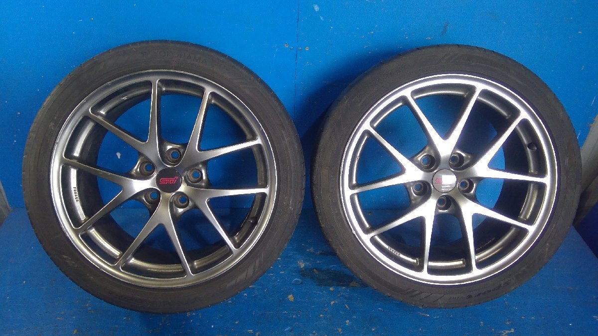 Yahoo!オークション - (S) スバル WRX STI VAB TypeS 純正 BBS 鍛造ホ
